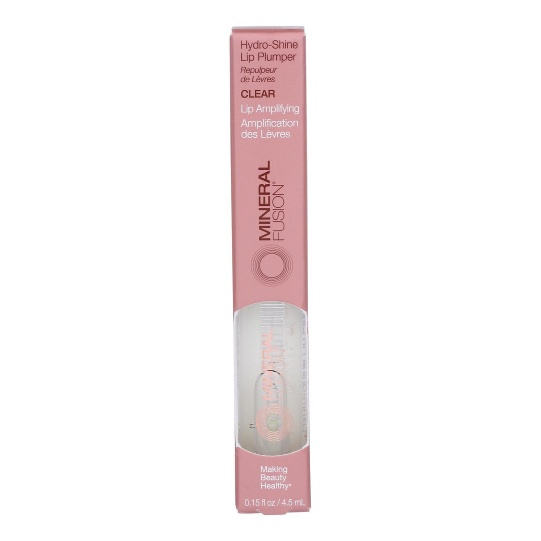Mineral Fusion - Lip Plumper Hydro Shine - 1 Each - .15 Fz - Maras Green